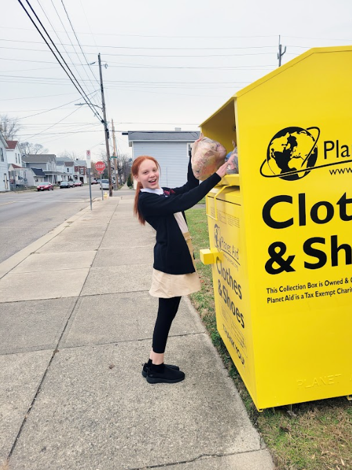 Find Your Nearest Aid Yellow Bin to Donate Clothing